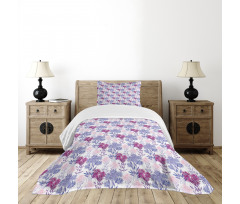 Botanical Field Yard Bedspread Set