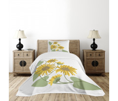 Bedding Plants Artwork Bedspread Set