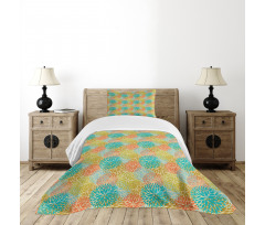 Thriving Floral Fields Bedspread Set