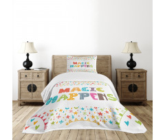 Magic Happens Bedspread Set