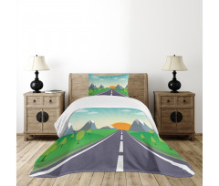 Road Trip Forest Bedspread Set