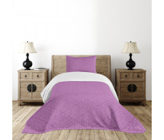 Curvy Floral Stems Bedspread Set