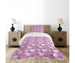 Overlapped Spring Petals Bedspread Set