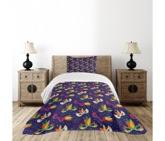 Carnival Masks Bedspread Set