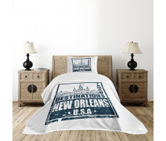 Louisiana State Bedspread Set