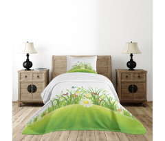 Summer Hill Wildflowers Bedspread Set