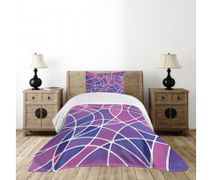 Vibrant Colors Circles Bedspread Set