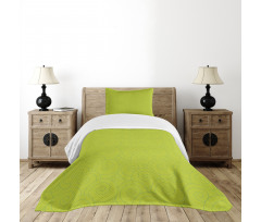 Vibrant Colored Curls Bedspread Set