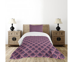 Rococo Mandala Style Bedspread Set