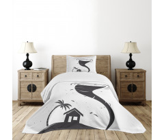 Hurricane and Little House Bedspread Set