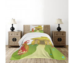 Fantasy Fairy Land Nursery Bedspread Set