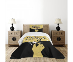 Believe in Magic Lettering Bedspread Set