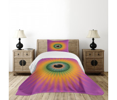 Ornamental Psychedelic Eye Bedspread Set