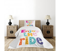Stars and Shapes Bedspread Set