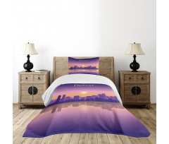 Dramatic Colorado Sunset Sky Bedspread Set