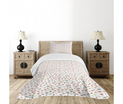 Graphic Colorful Japanese Bedspread Set