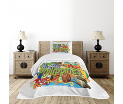 Architecture and Culture Bedspread Set