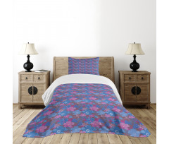 Botanical and Exotic Bedspread Set