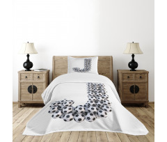 Soccer Futboll Theme Bedspread Set