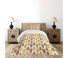 Colorful Beans Vintage Style Bedspread Set