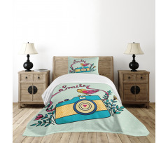 Love Bird Chirping Creative Bedspread Set