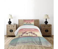 Best Summer Calligraphy Bedspread Set