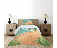 Nursery Summer Vacation Bedspread Set