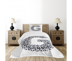 Soccer Arrangement Bedspread Set