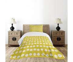 Spring Vibes Flower Pattern Bedspread Set