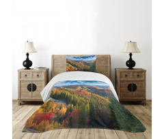 Carpathians in Autumn Bedspread Set