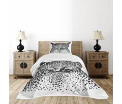 Doodle Skin Design Woodland Bedspread Set