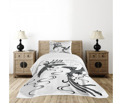 Egyptian Oriental Birds Bedspread Set