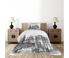 Notre-Dame-en-Vaux Art Bedspread Set