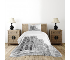 European Architecture Bedspread Set