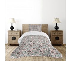 Blossoms and Dragonflies Bedspread Set