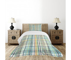 Modern Cuvy Lines Bedspread Set