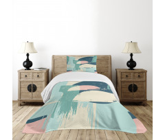 Modern Style Abstraction Bedspread Set