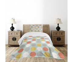 Abstracts Circles Lines Bedspread Set