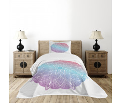 Pastel Universe Design Bedspread Set