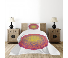 Vivid Abstract Medallion Bedspread Set