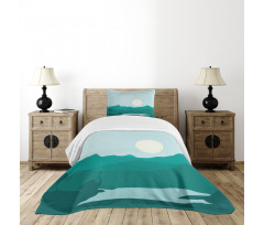 Animal in the Lake Bedspread Set