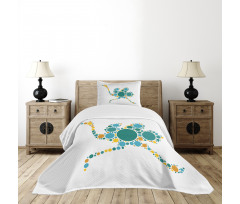 Abstract Geometric Modern Bedspread Set