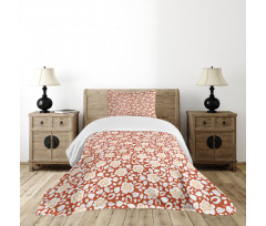 Spring Composition Simple Bedspread Set