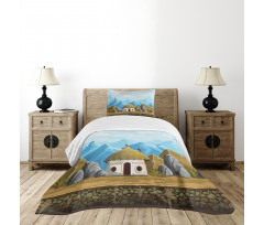 South Hut Bedspread Set