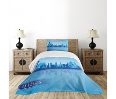 American City Silhouette Bedspread Set