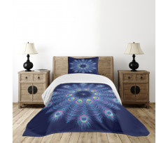 Mystical Feathers Bedspread Set