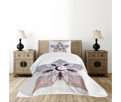 Eastern Feathers Petal Bedspread Set