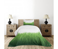 Spring Foliage Pattern Farm Bedspread Set