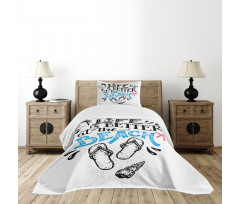 Life is Better at the Beach Bedspread Set