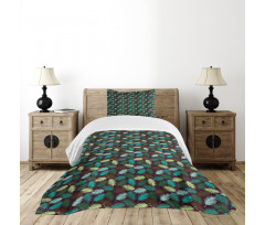 Exotic Torbay Palm Leaves Bedspread Set